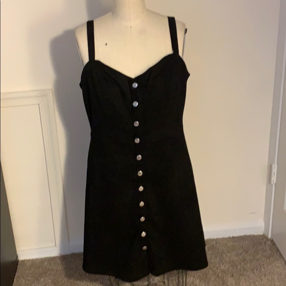 Little black dress.